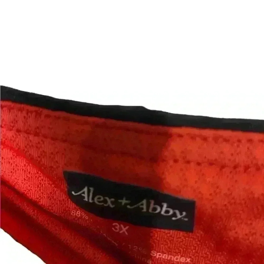 Women’s Energy Skirted Capris Black and Orange Ryka Size 3X - Picture 3 of 3